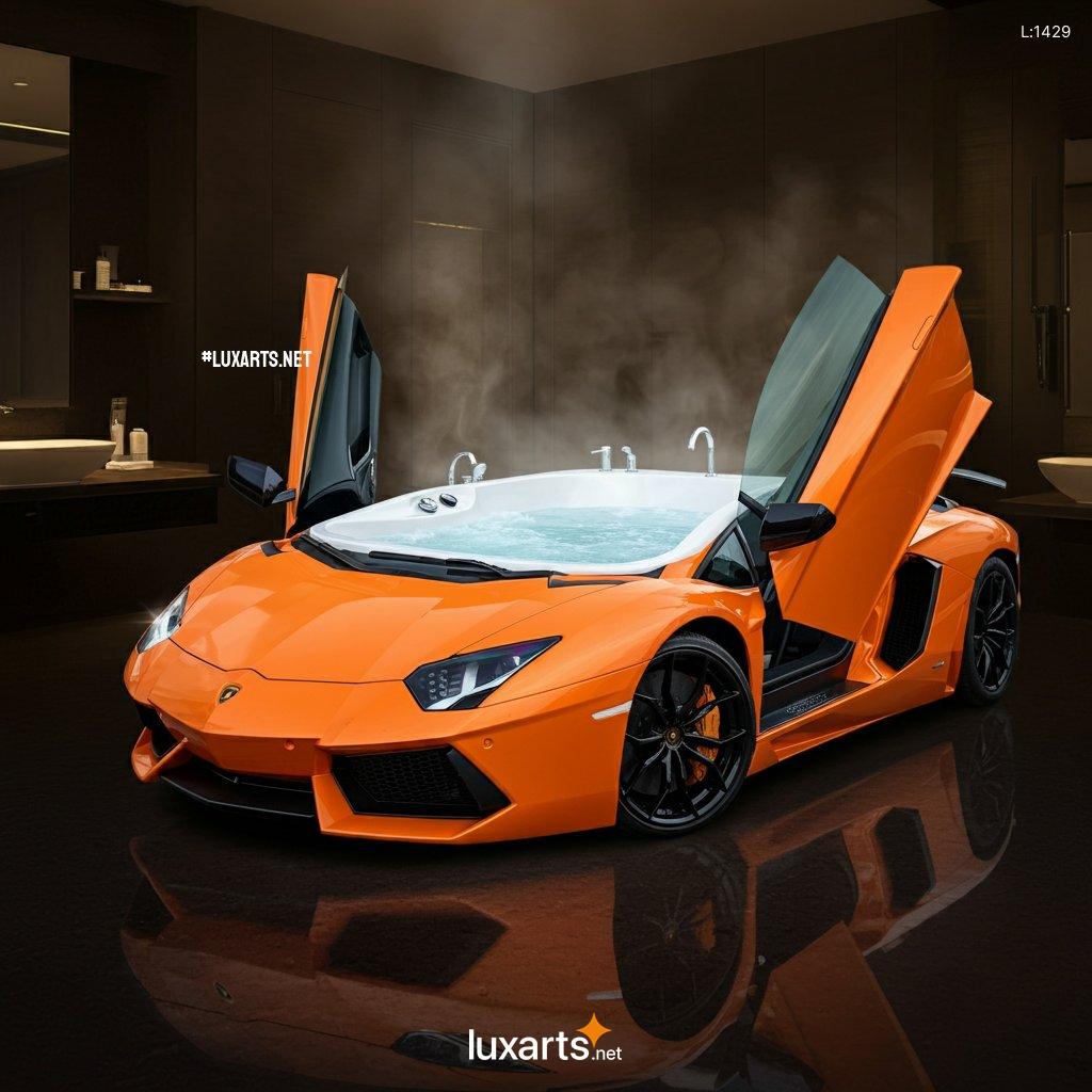 Lamborghini Car Inspired Hot Tub: Luxury, Creative, and Unique Hot Tub Design lamborghini shaped hot tub 5