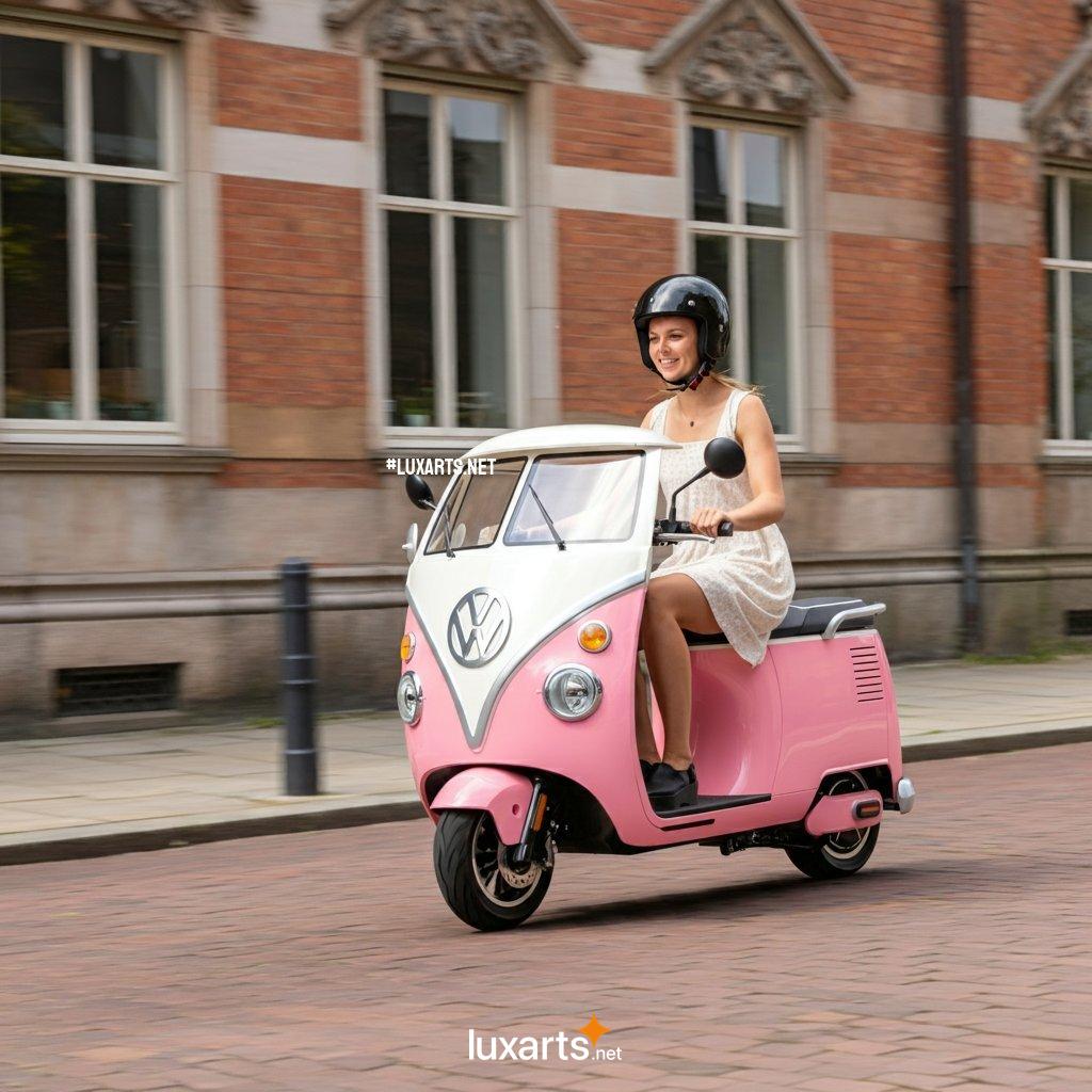 VW Bus-Inspired Electric Scooter: A Stylish and Retro Ride vw bus inspired electric scooter 2