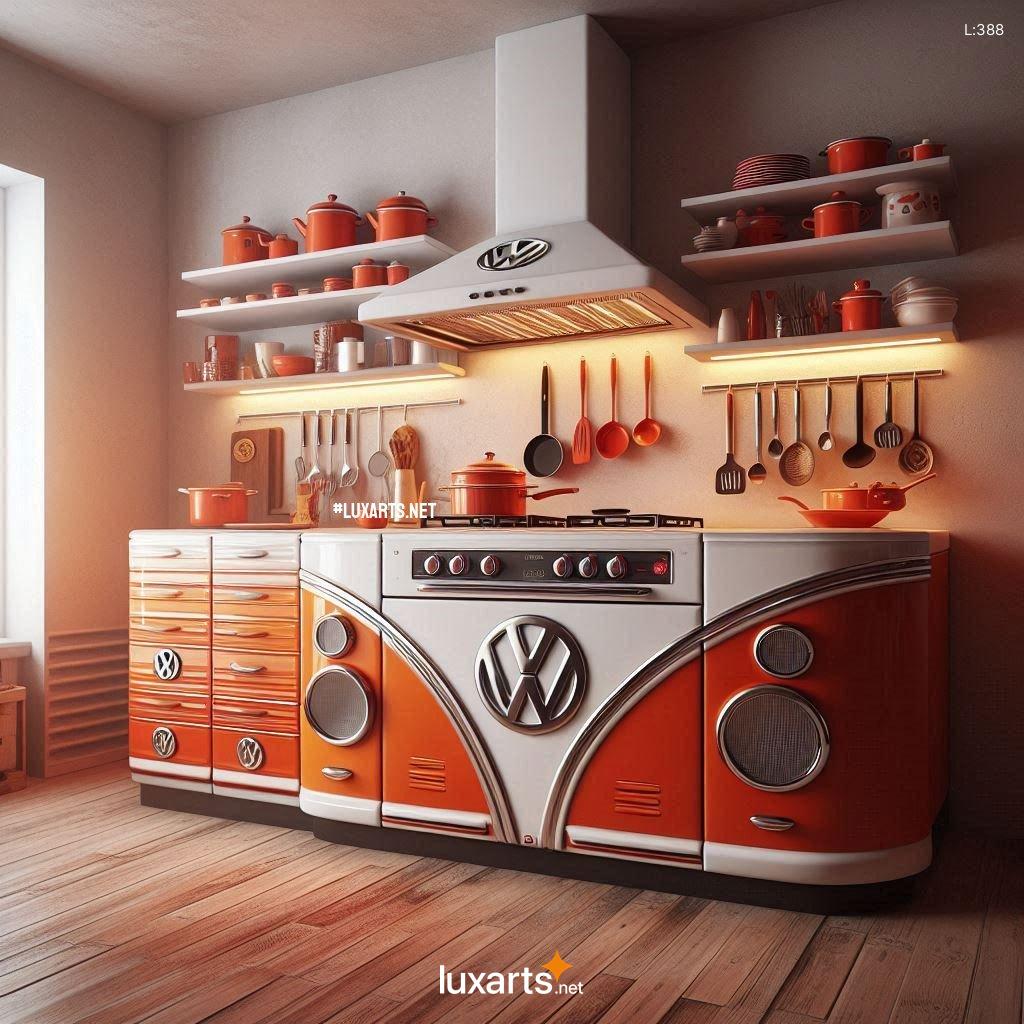 Volkswagen Kitchen Island with Stovetop and Extractor Hood: A Fusion of Style and Function