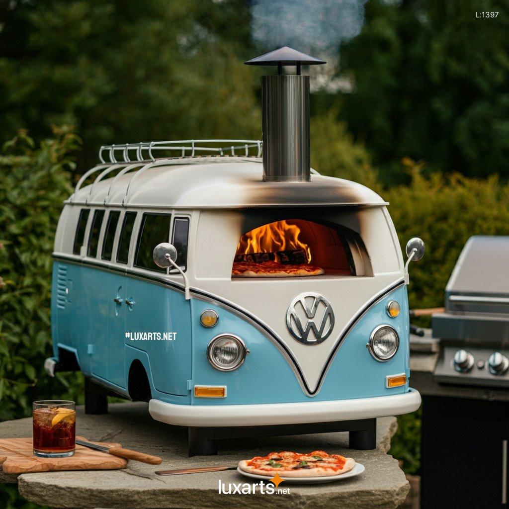 VW Bus Shaped Outdoor Pizza Oven: The Perfect Addition to Your Outdoor Kitchen vw bus shaped outdoor pizza oven 2