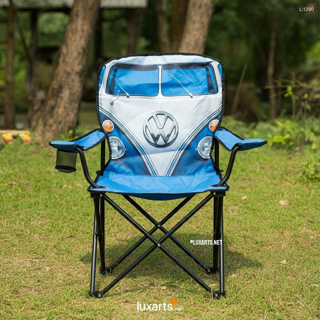 VW Bus Inspired Camping Chair: Comfortable & Stylish Camping Gear vw inspired camping chair 2