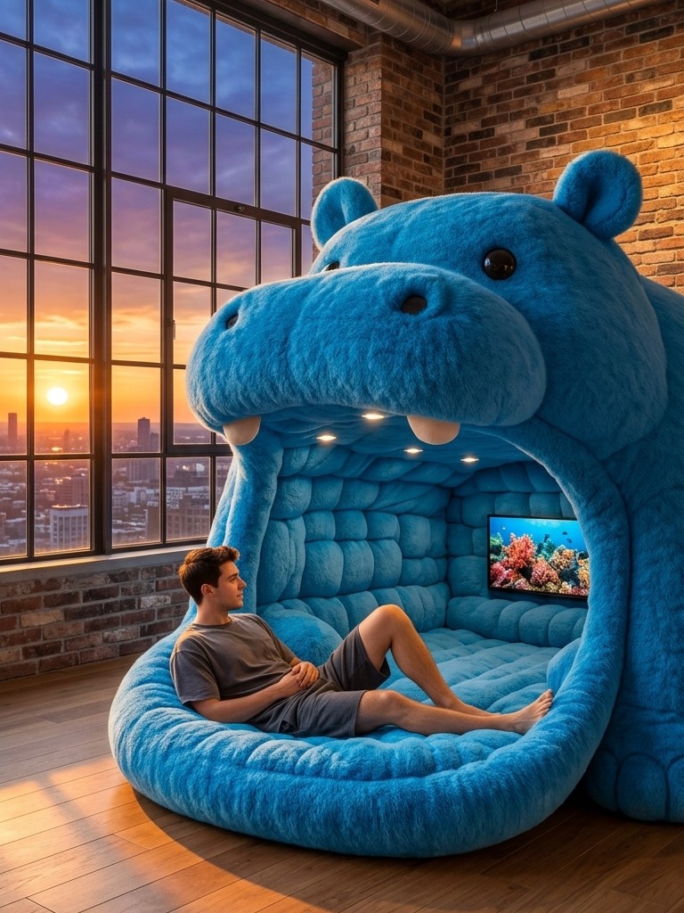 Hippo Lounger Pods: Innovative & Creative Pod Design for Ultimate Comfort 1653 4