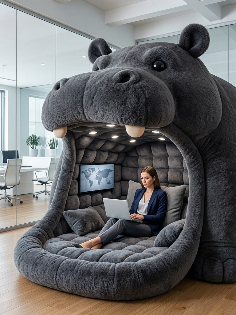 Hippo Lounger Pods: Innovative & Creative Pod Design for Ultimate Comfort 1653 7