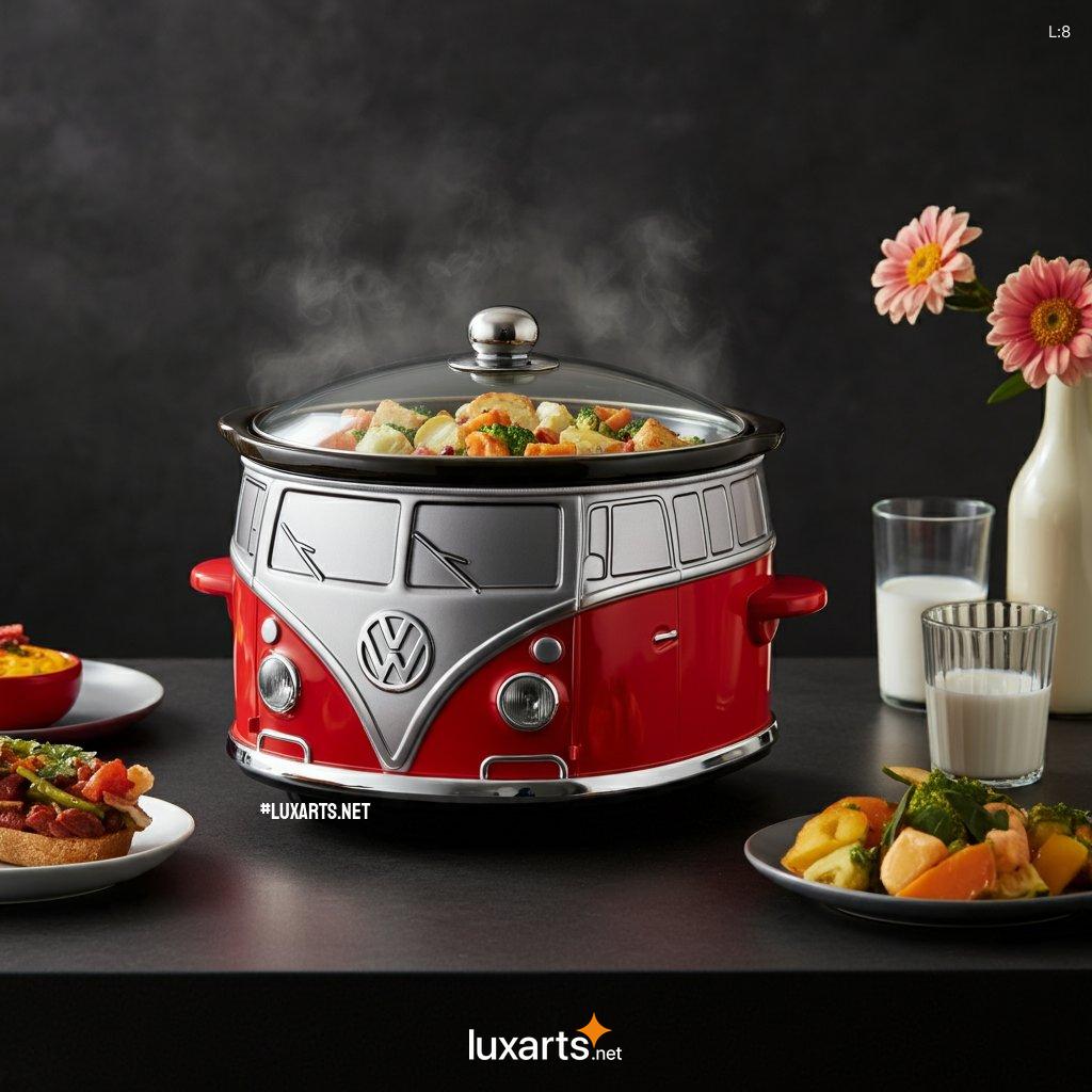 Volkswagen Bus Shaped Slow Cookers: Infusing Retro Vibes into Your Kitchen Adventure 8 3 volkswagen bus slow cookers 11