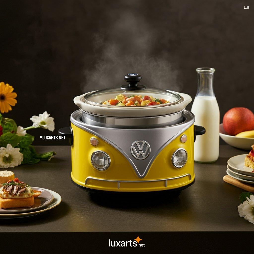 Volkswagen Bus Shaped Slow Cookers: Infusing Retro Vibes into Your Kitchen Adventure 8 3 volkswagen bus slow cookers 13