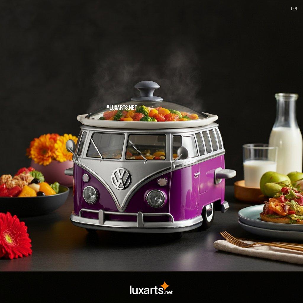 Volkswagen Bus Shaped Slow Cookers: Infusing Retro Vibes into Your Kitchen Adventure 8 3 volkswagen bus slow cookers 14