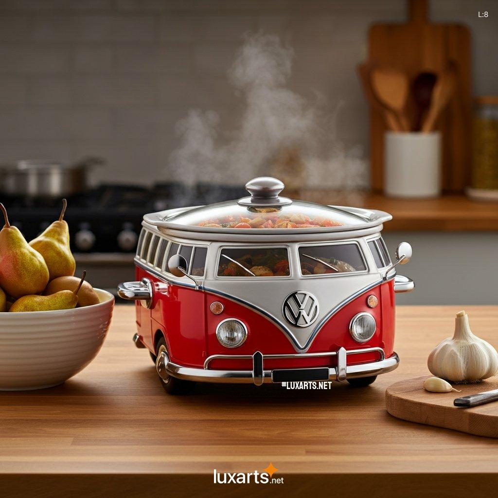 Volkswagen Bus Shaped Slow Cookers: Infusing Retro Vibes into Your Kitchen Adventure 8 3 volkswagen bus slow cookers 3