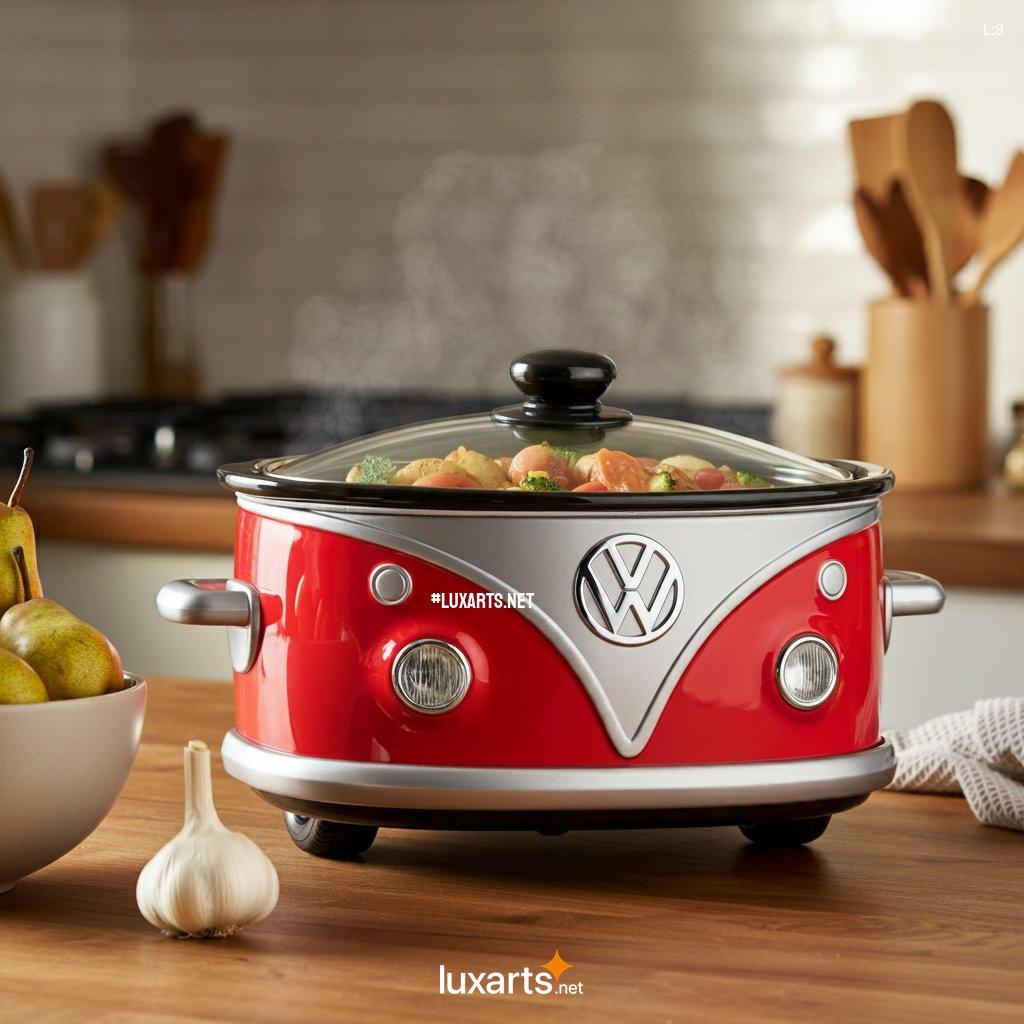 Volkswagen Bus Shaped Slow Cookers: Infusing Retro Vibes into Your Kitchen Adventure 8 3 volkswagen bus slow cookers 5