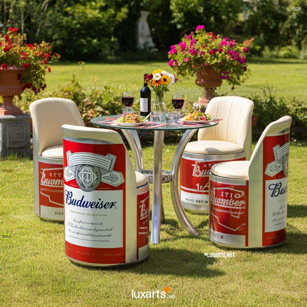 Beer Can Inspired Patio Set: The Perfect Patio Set for Beer Lovers beer can inspired patio set 1