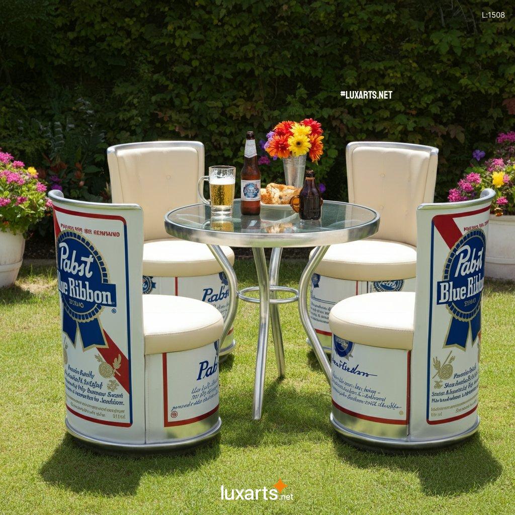 Beer Can Inspired Patio Set: The Perfect Patio Set for Beer Lovers beer can inspired patio set 13