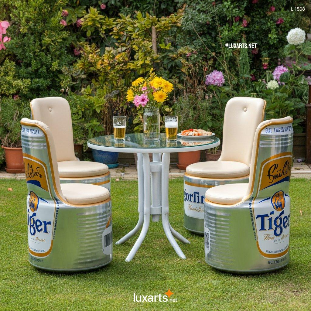 Beer Can Inspired Patio Set: The Perfect Patio Set for Beer Lovers beer can inspired patio set 2