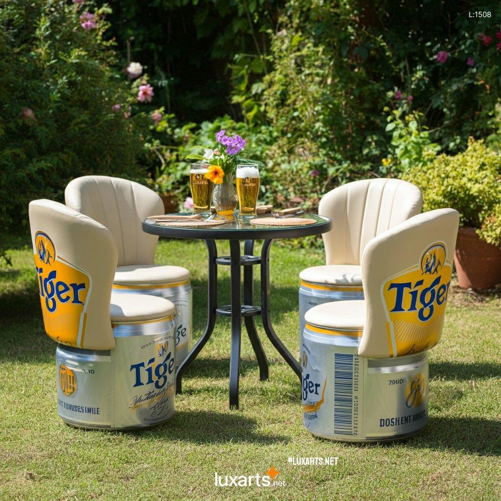 Beer Can Inspired Patio Set: The Perfect Patio Set for Beer Lovers beer can inspired patio set 3