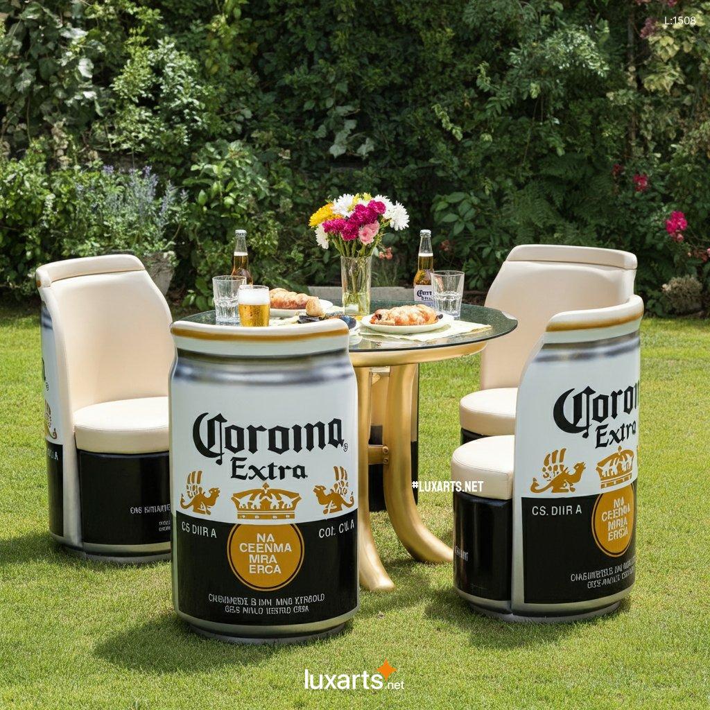 Beer Can Inspired Patio Set: The Perfect Patio Set for Beer Lovers beer can inspired patio set 5