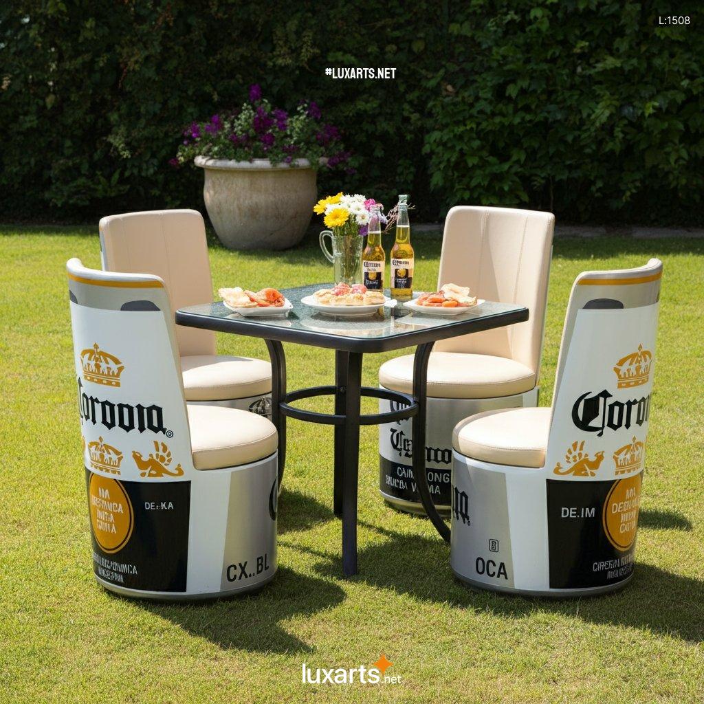 Beer Can Inspired Patio Set: The Perfect Patio Set for Beer Lovers beer can inspired patio set 6