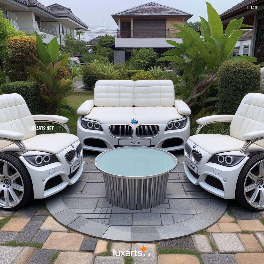 BMW Inspired Patio Set: Creative Outdoor Furniture Designs bmw inspired patio set 1