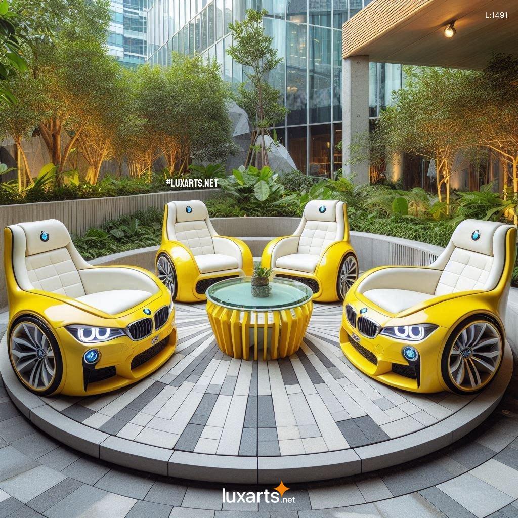 BMW Inspired Patio Set: Creative Outdoor Furniture Designs bmw inspired patio set 9