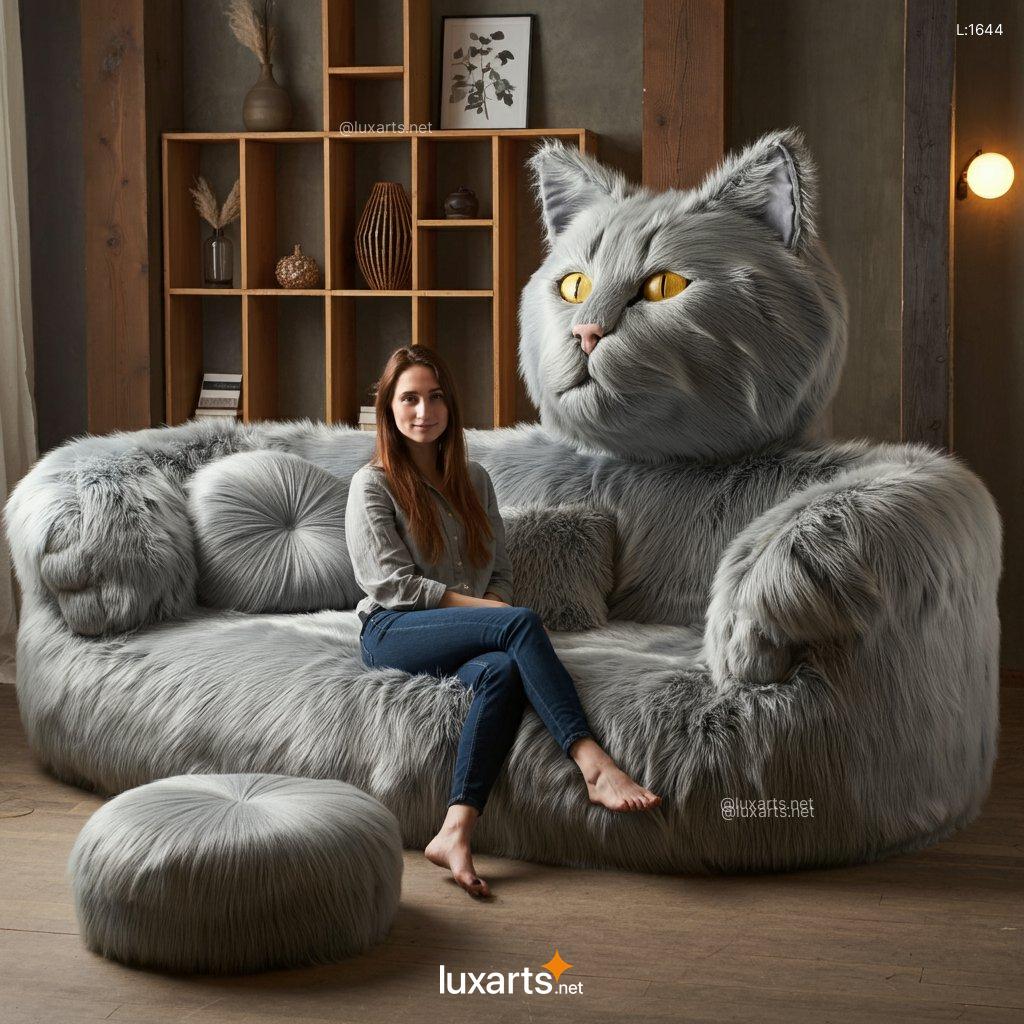 Cat Shaped Sofas: Creative & Cozy Furniture for Cat Lovers cat shaped sofas 2