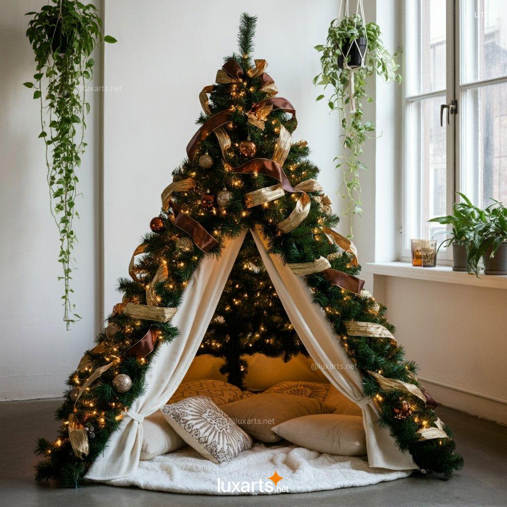 Creative Christmas Tree Tent Designs for a Unique Holiday Experience christmas tree ten 8