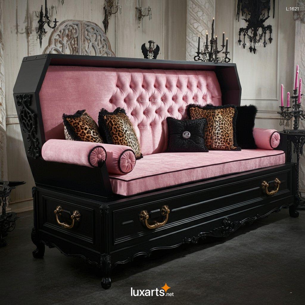 Creative Coffin Sofa Gothic Home Decor, Modern Comfort coffin sofa 11