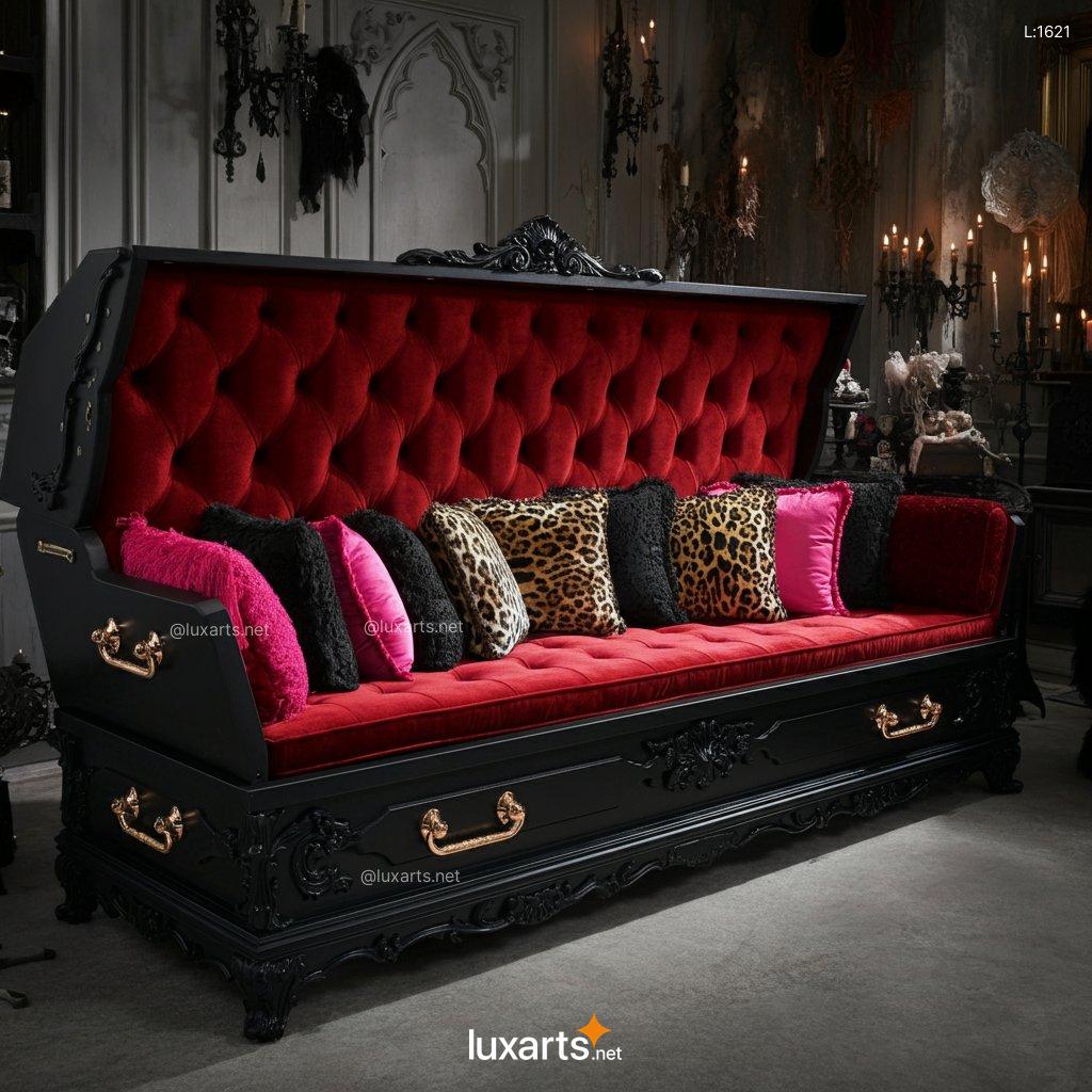 Creative Coffin Sofa Gothic Home Decor, Modern Comfort coffin sofa 3