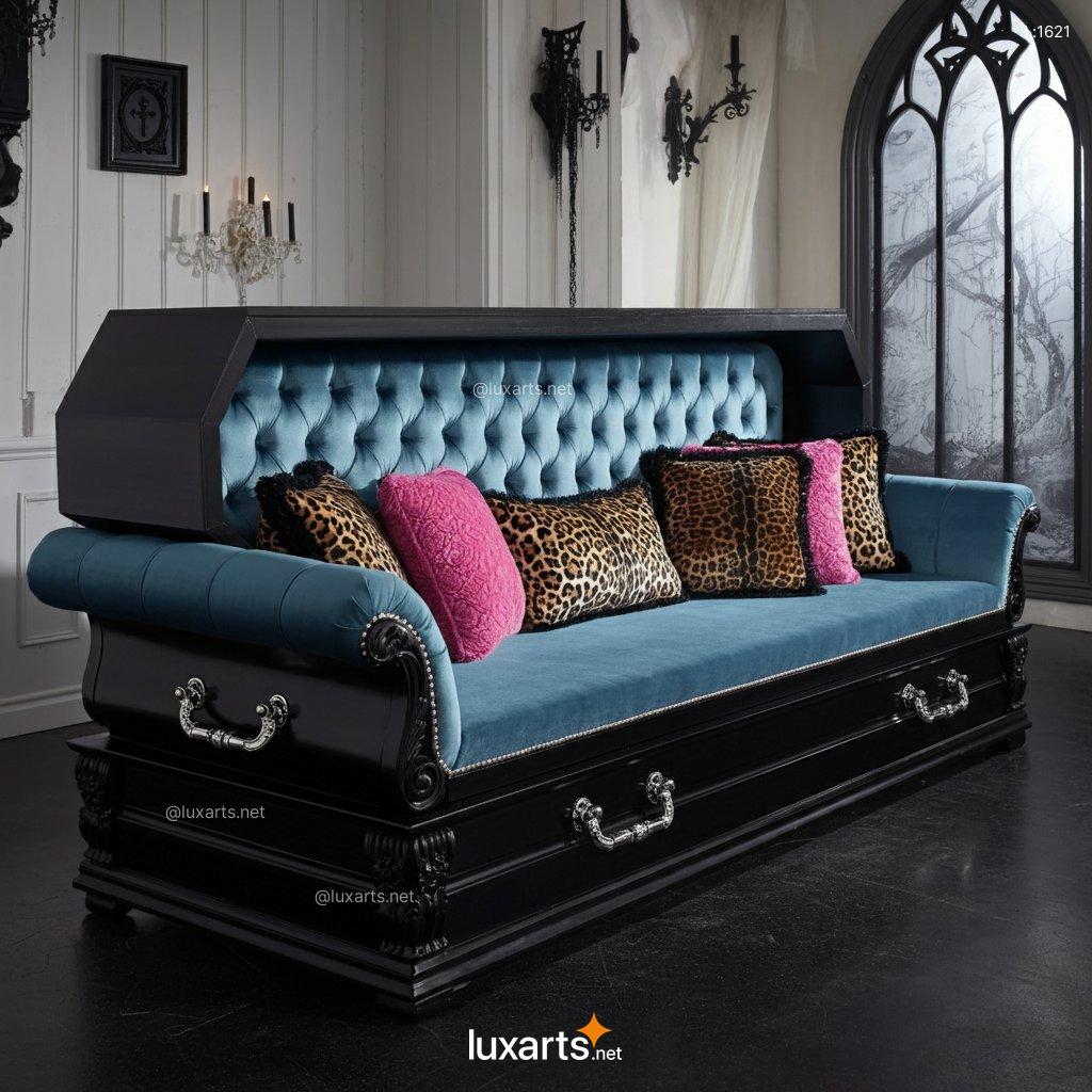 Creative Coffin Sofa Gothic Home Decor, Modern Comfort coffin sofa 4