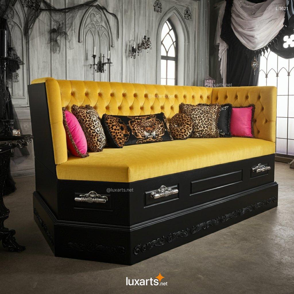 Creative Coffin Sofa Gothic Home Decor, Modern Comfort coffin sofa 6