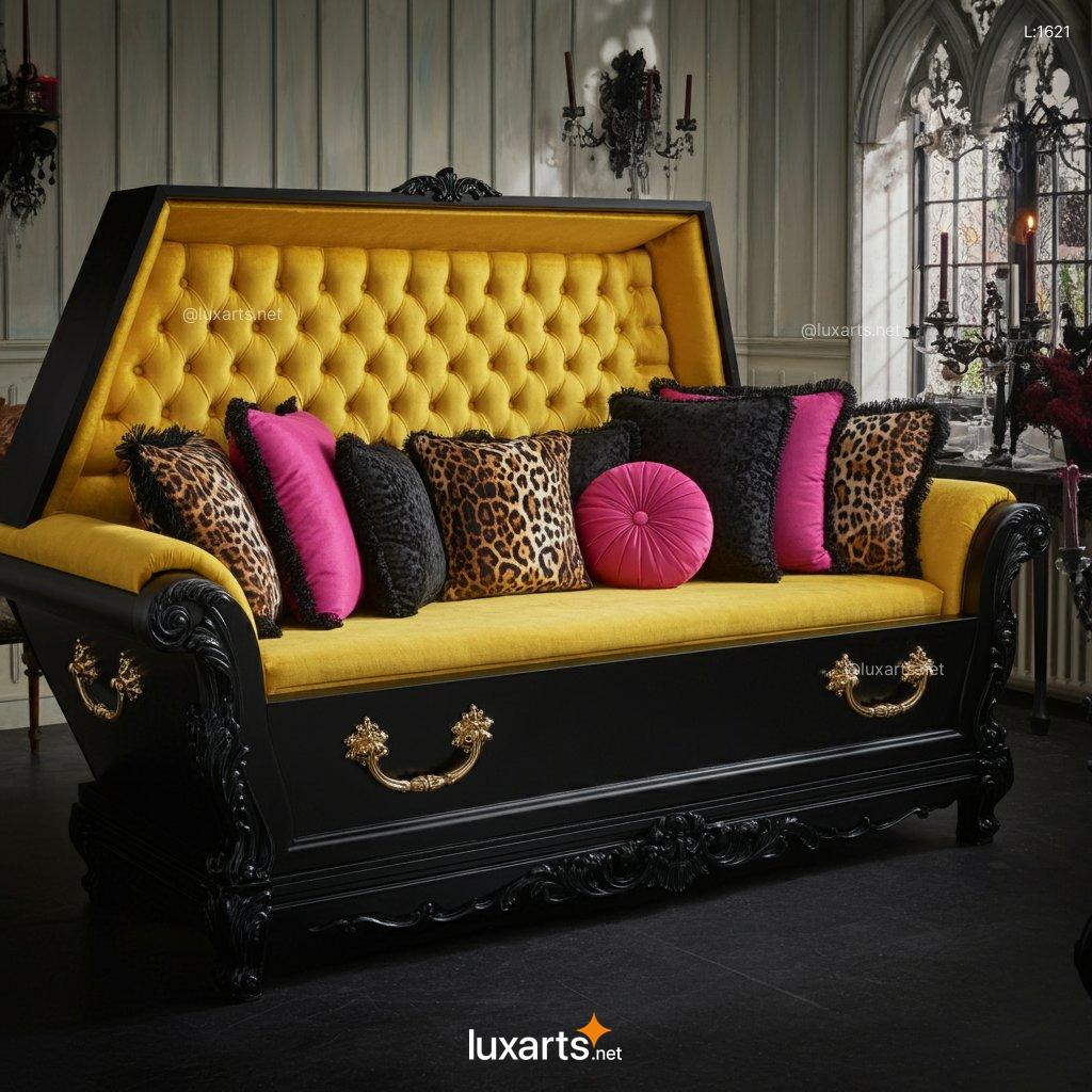 Creative Coffin Sofa Gothic Home Decor, Modern Comfort coffin sofa 8