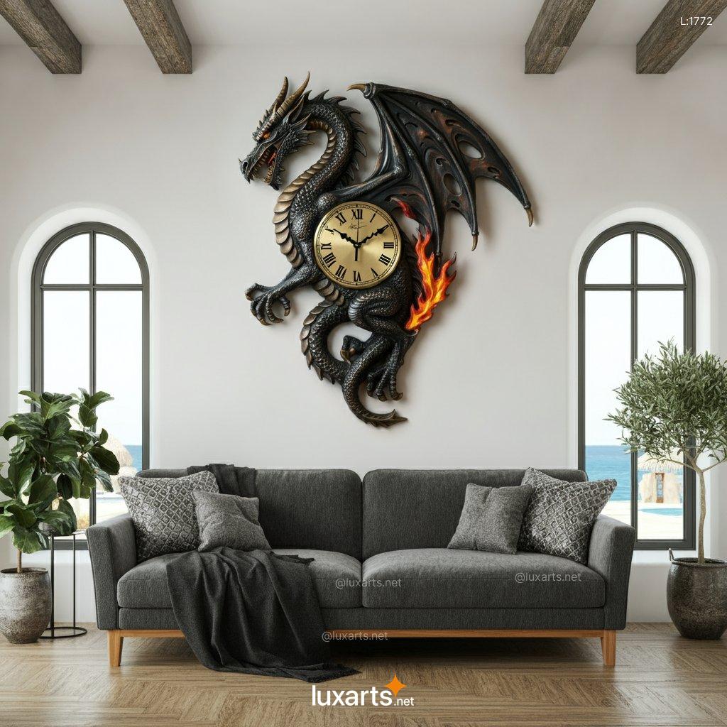 Dragon Wall Clock | Creative, Unique & Handcrafted Wall Clocks dragon theme wall clock 11