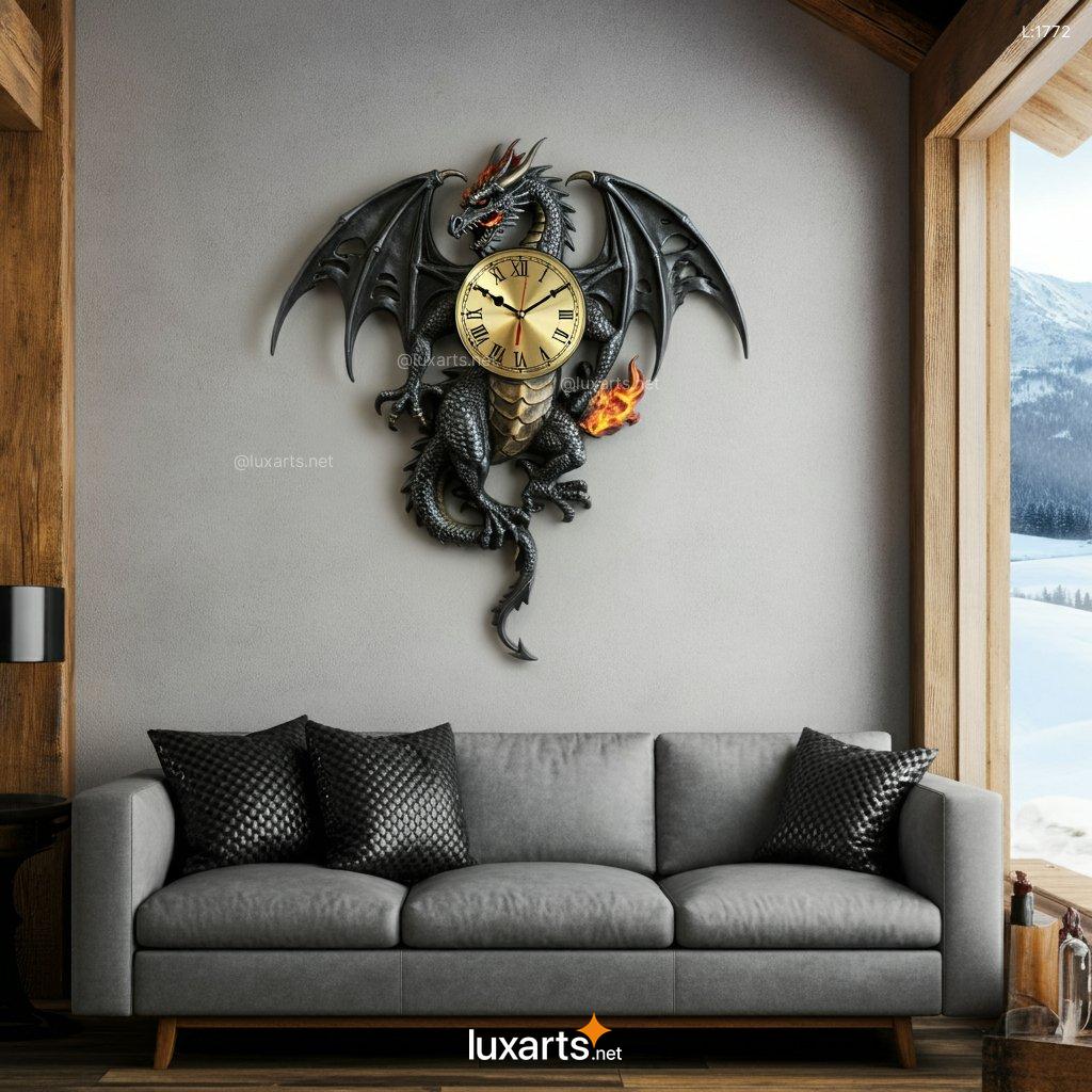 Dragon Wall Clock | Creative, Unique & Handcrafted Wall Clocks dragon theme wall clock 6