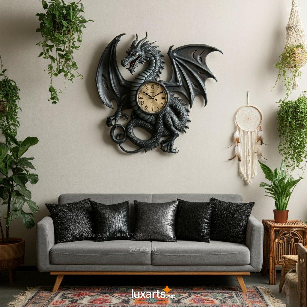 Dragon Wall Clock | Creative, Unique & Handcrafted Wall Clocks dragon theme wall clock 7