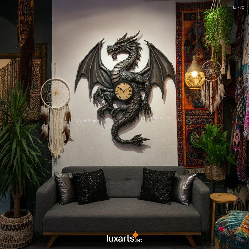 Dragon Wall Clock | Creative, Unique & Handcrafted Wall Clocks dragon theme wall clock 8