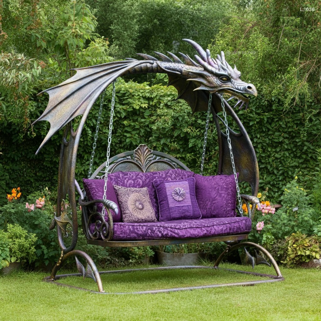 Dragon Wings Swing: Innovative & Creative Swing Design for Your Backyard dragon wings swing 8