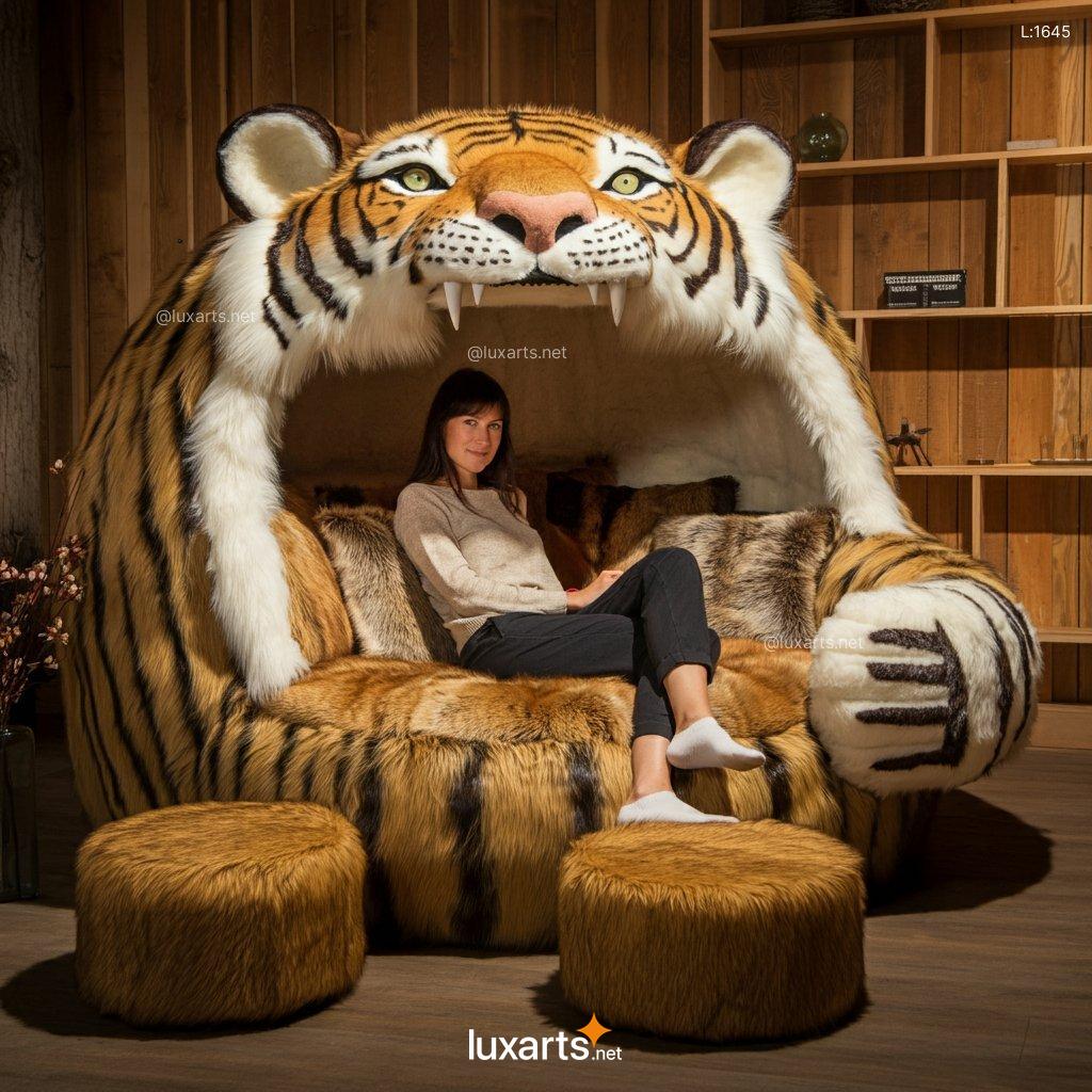 Creative Giant Animal Loungers: Transform Your Space into a Jungle Oasis giant animal lounger 11