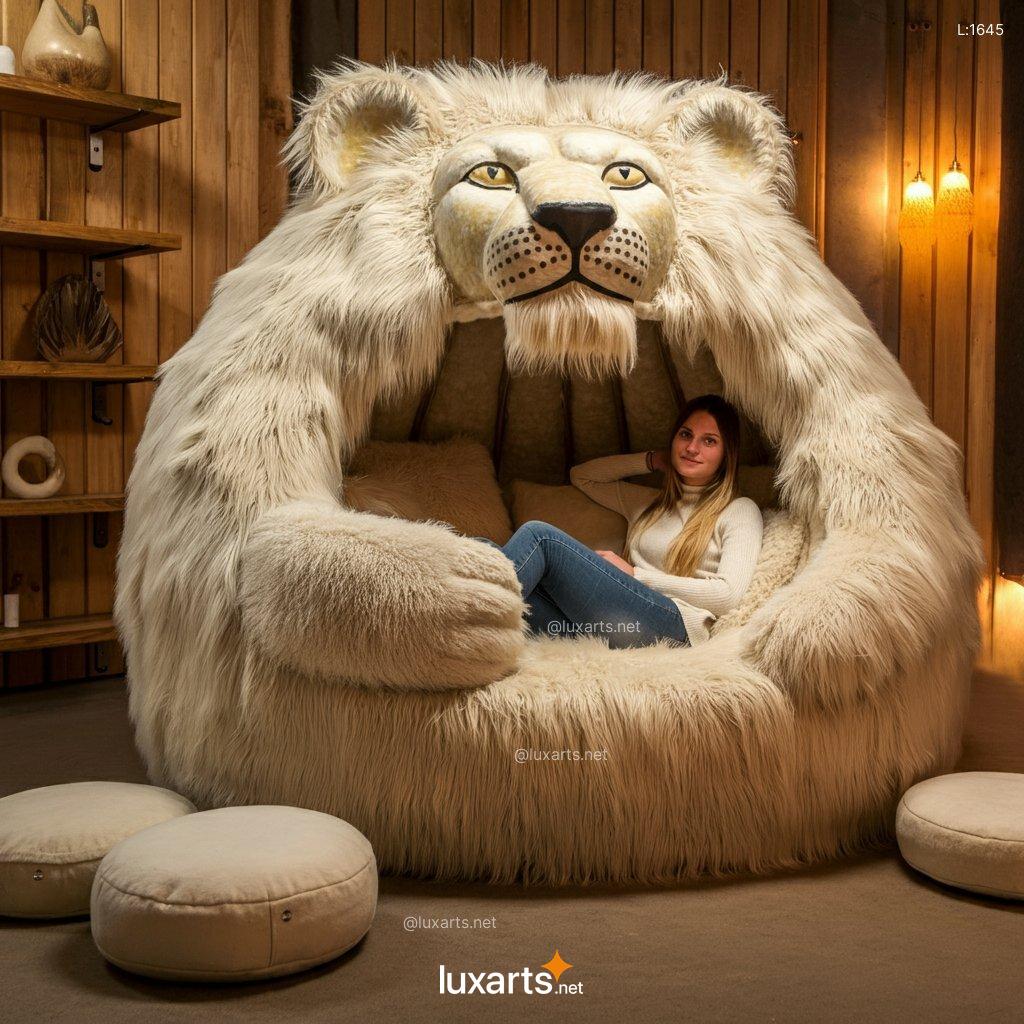 Creative Giant Animal Loungers: Transform Your Space into a Jungle Oasis giant animal lounger 8