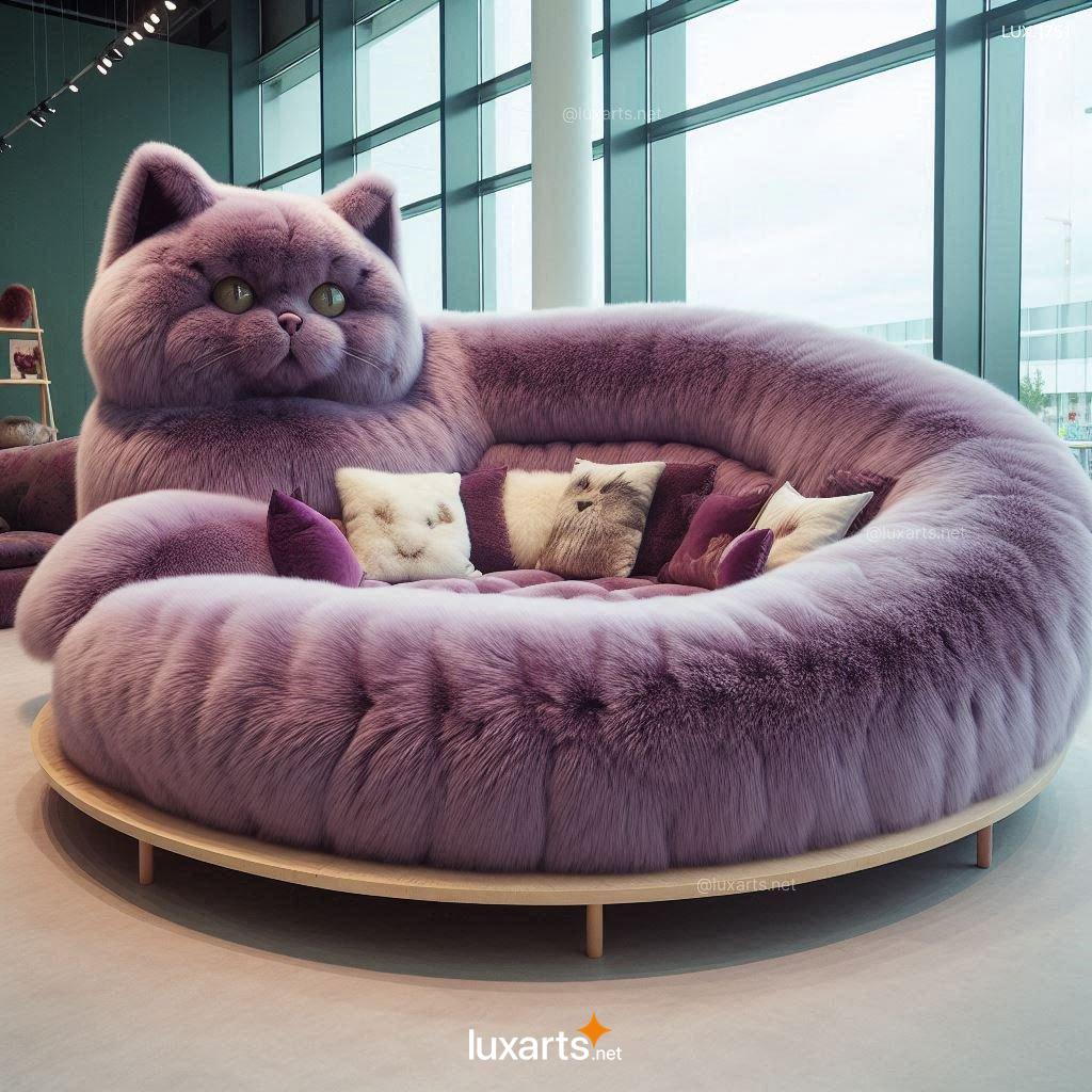 LUX.1751 Giant Cat Loungers: Transform Your Home with Unique Cat-Shaped Design giant cat loungers 2