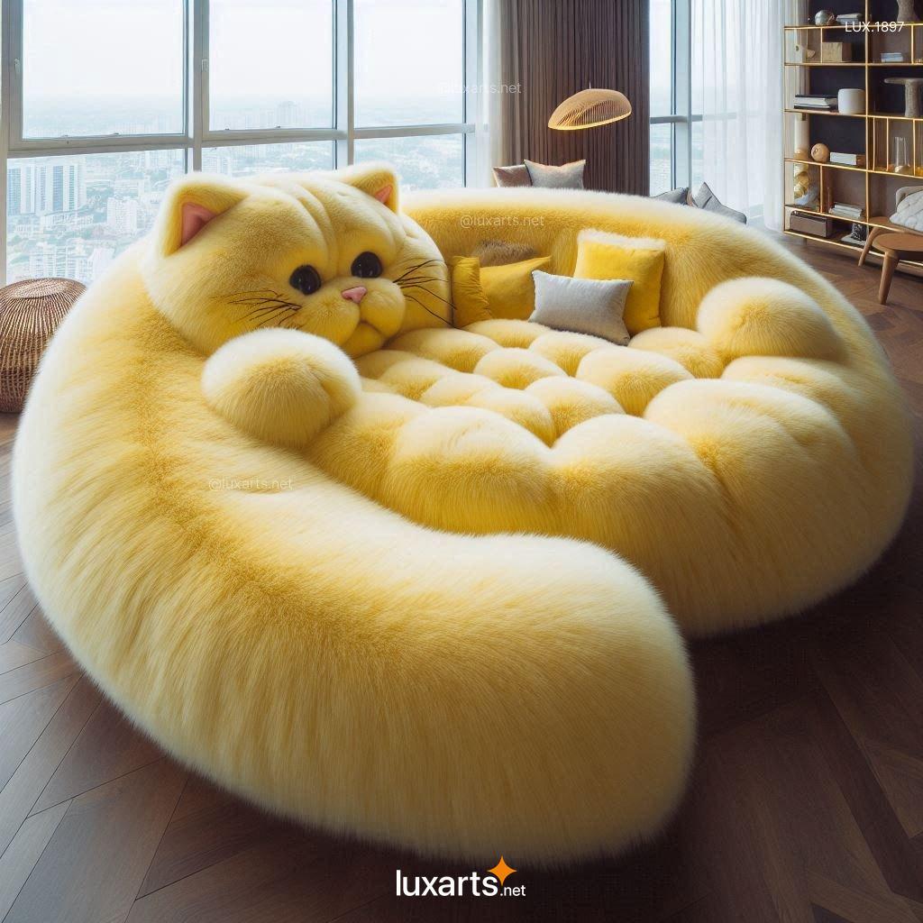 LUX.1751 Giant Cat Loungers: Transform Your Home with Unique Cat-Shaped Design giant cat loungers 8