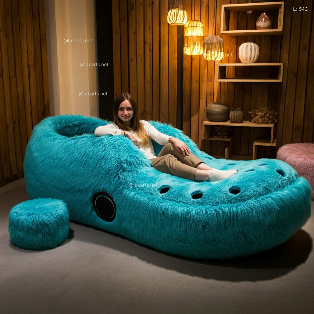 Giant Crocs Shaped Lounge: Unique, Stylish, and Perfect for Relaxation giant crocs shaped lounge 10