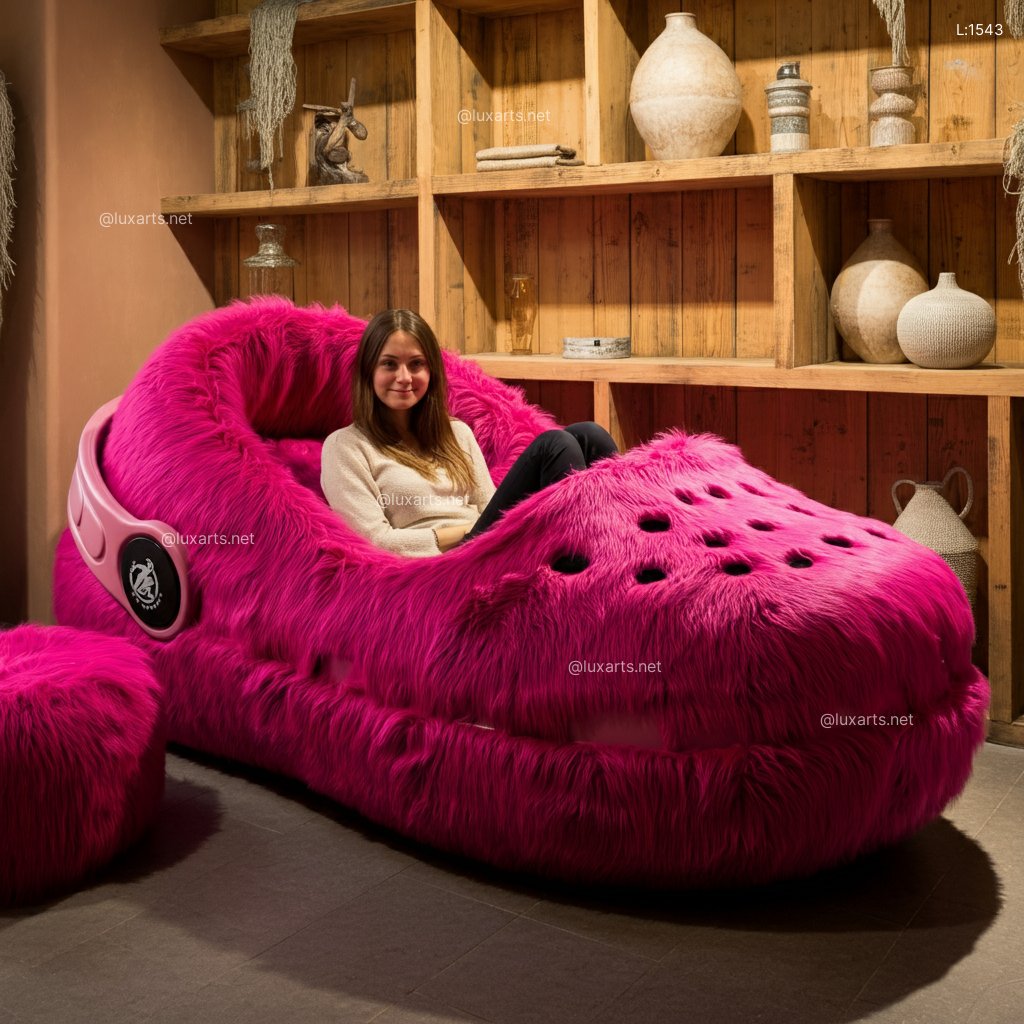 Giant Crocs Shaped Lounge: Unique, Stylish, and Perfect for Relaxation giant crocs shaped lounge 13