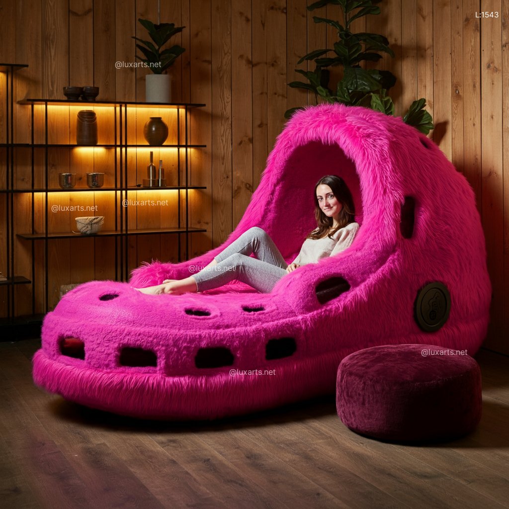 Giant Crocs Shaped Lounge: Unique, Stylish, and Perfect for Relaxation giant crocs shaped lounge 14