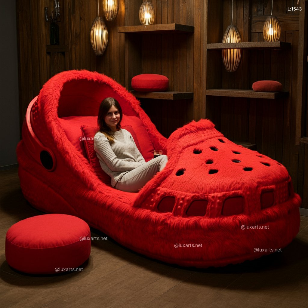 Giant Crocs Shaped Lounge: Unique, Stylish, and Perfect for Relaxation giant crocs shaped lounge 5