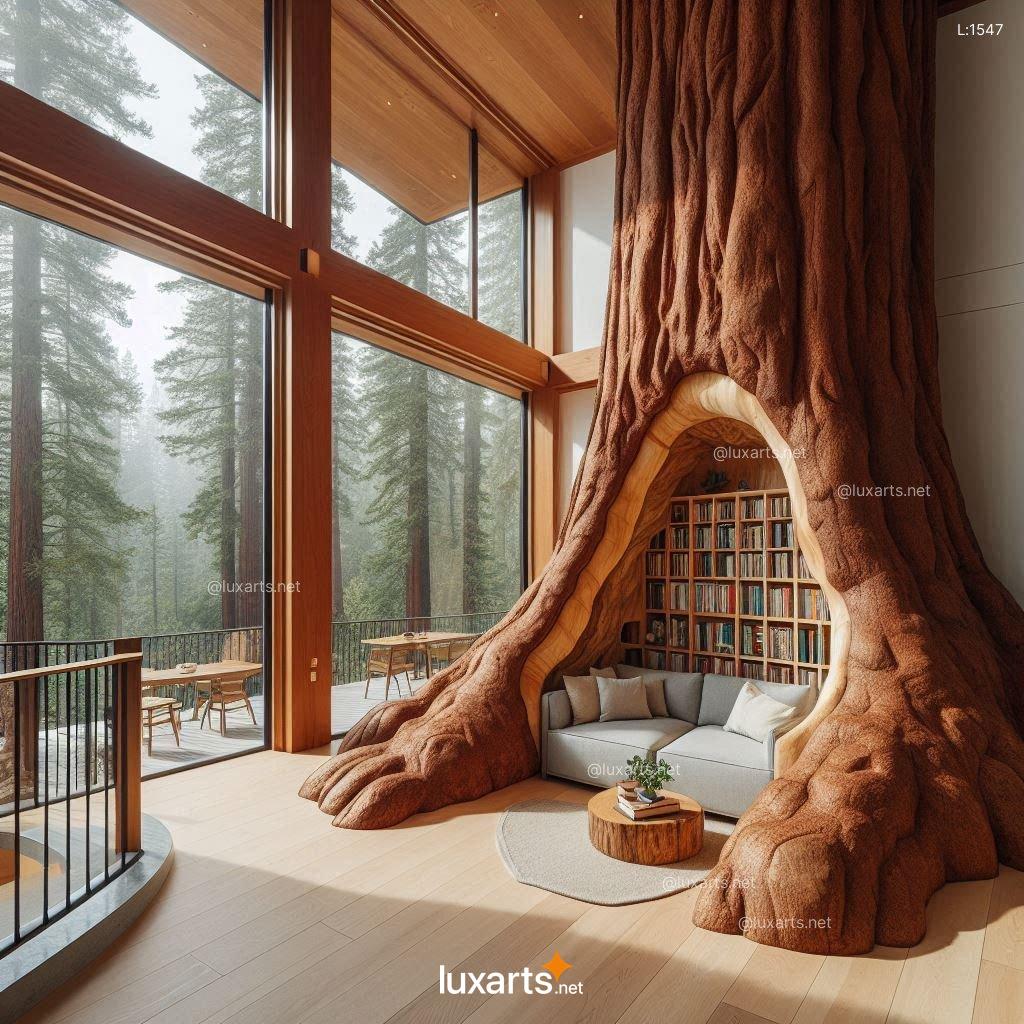 Giant Sequoia Tree Reading Nooks: Your Magical Escape into Nature giant sequoia tree reading nooks 4