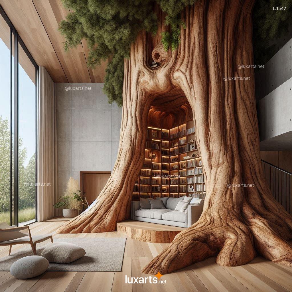 Giant Sequoia Tree Reading Nooks: Your Magical Escape into Nature giant sequoia tree reading nooks 5