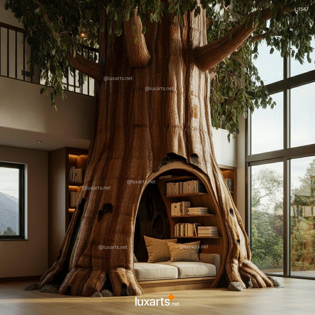 Giant Sequoia Tree Reading Nooks: Your Magical Escape into Nature giant sequoia tree reading nooks 7