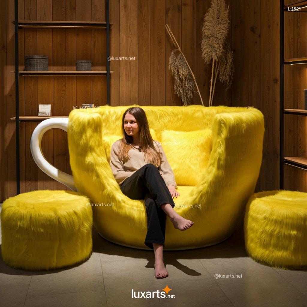 Giant Teacup Shaped Lounger: Unique & Creative Design for Ultimate Relaxation giant teacup shaped lounger 12