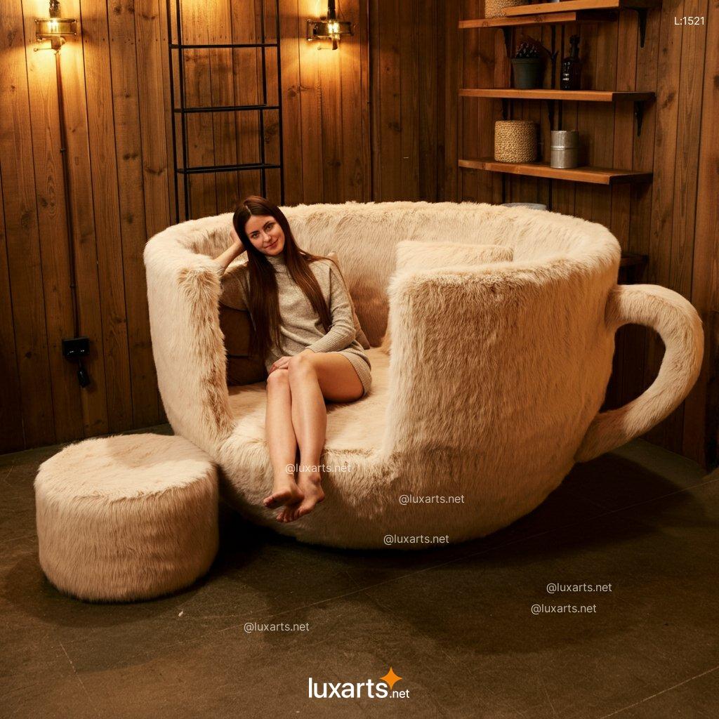 Giant Teacup Shaped Lounger: Unique & Creative Design for Ultimate Relaxation giant teacup shaped lounger 14