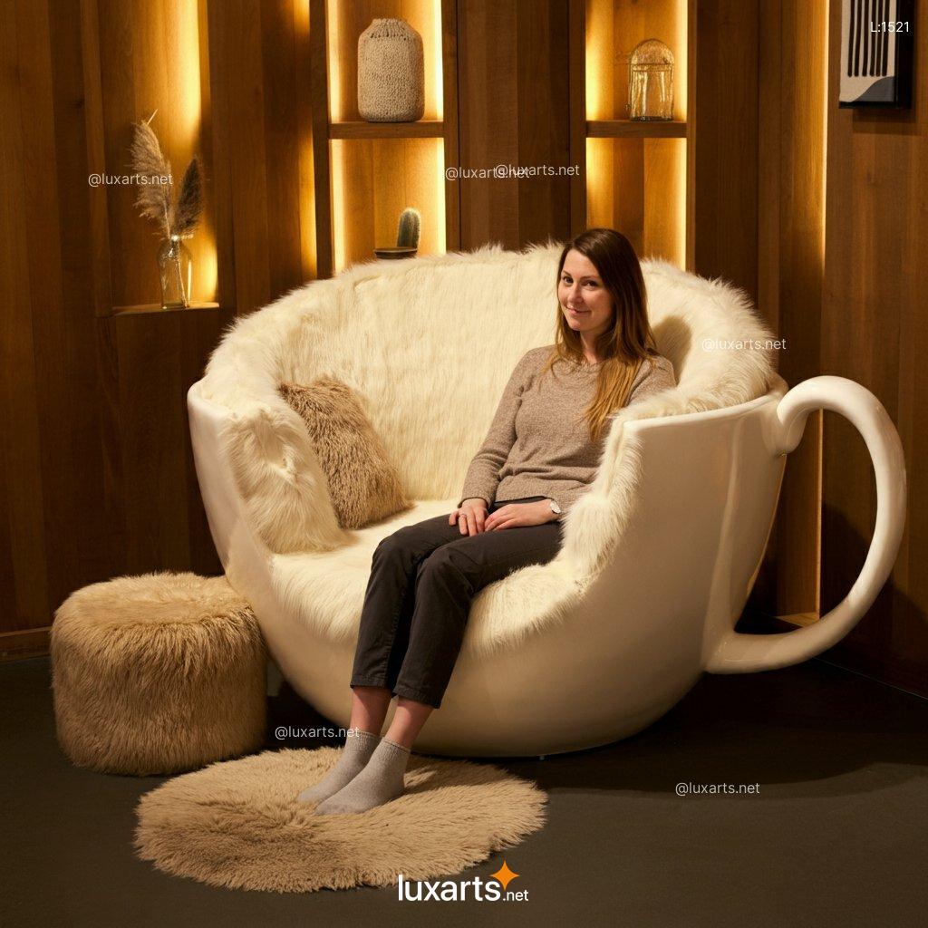 Giant Teacup Shaped Lounger: Unique & Creative Design for Ultimate Relaxation giant teacup shaped lounger 15