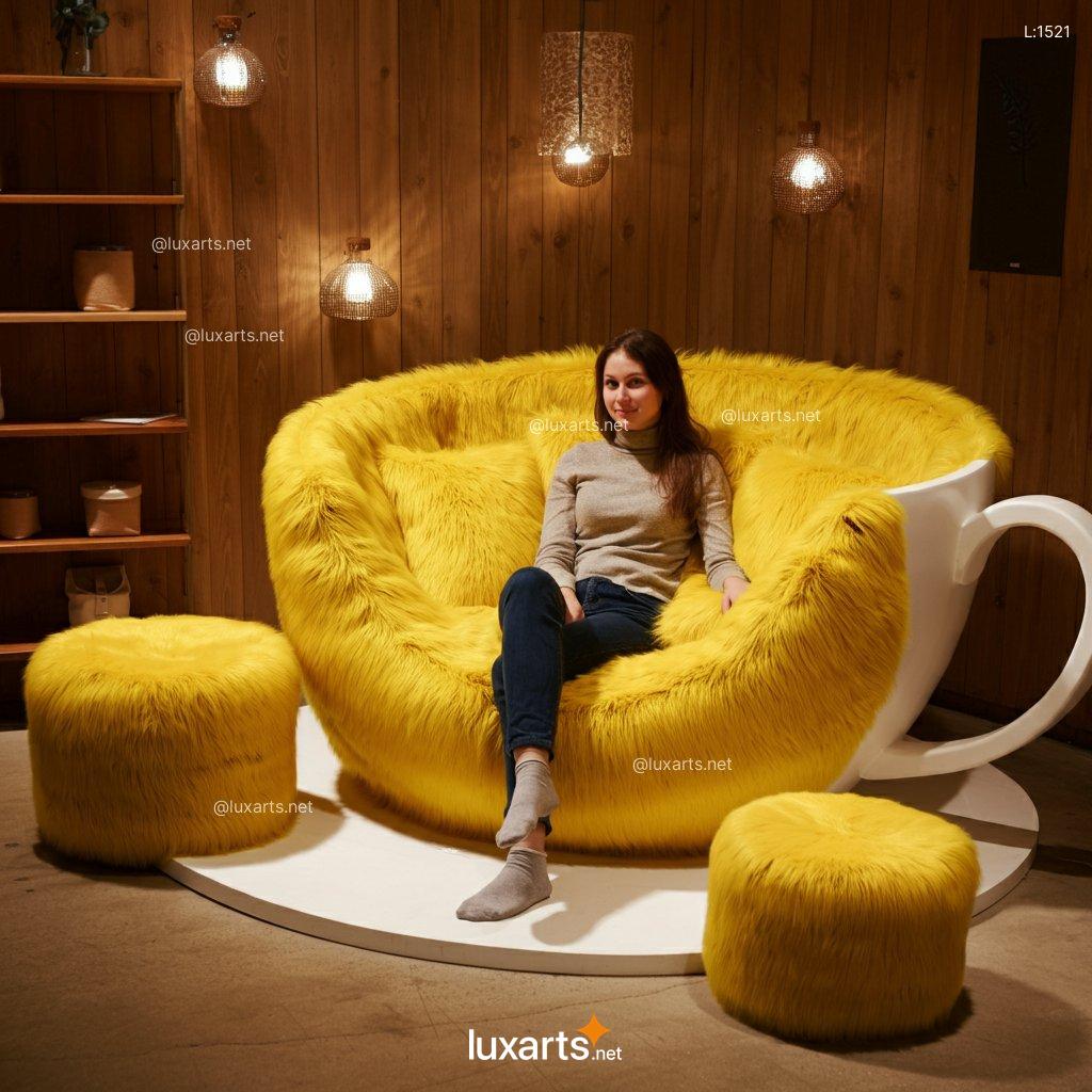 Giant Teacup Shaped Lounger: Unique & Creative Design for Ultimate Relaxation giant teacup shaped lounger 5