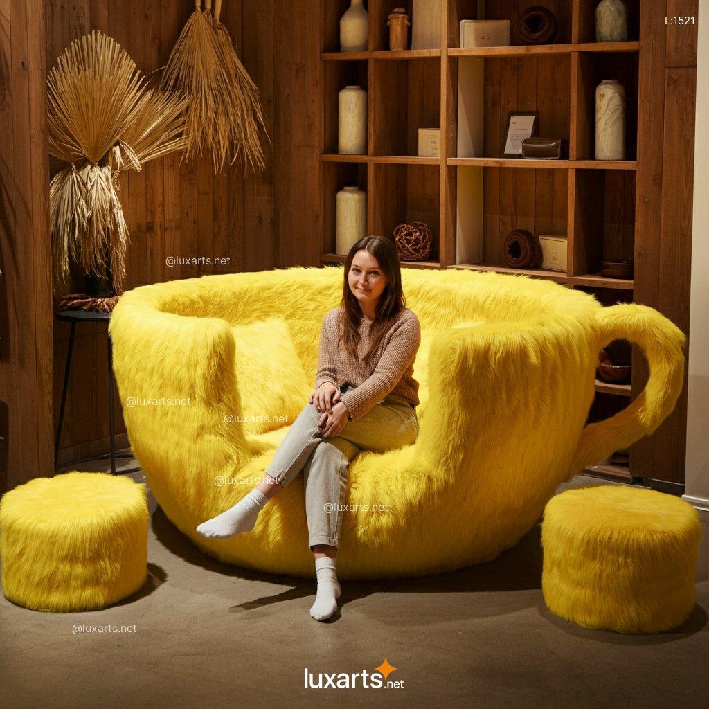 Giant Teacup Shaped Lounger: Unique & Creative Design for Ultimate Relaxation giant teacup shaped lounger 8