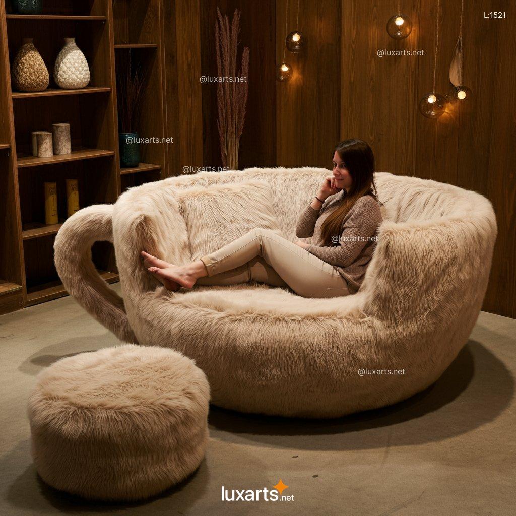 Giant Teacup Shaped Lounger: Unique & Creative Design for Ultimate Relaxation giant teacup shaped lounger 9