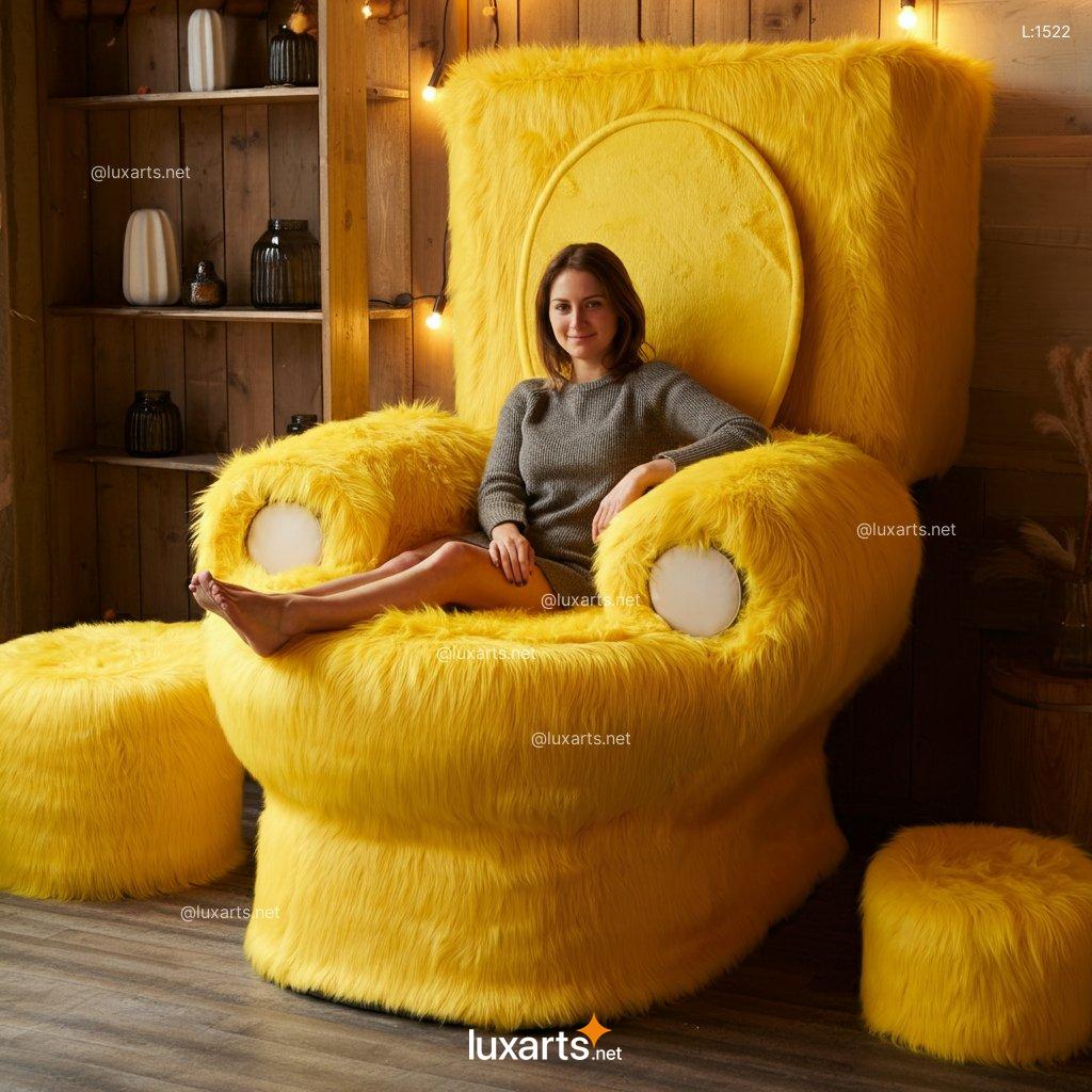 Giant Toilet Shaped Lounger: Creative and Fun Seating for Your Home giant toilet shaped lounger 3